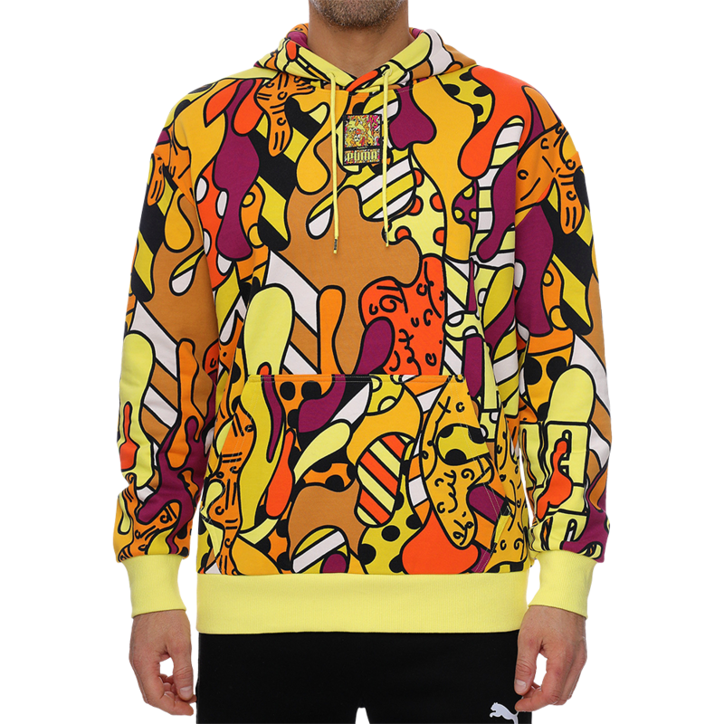 Muški duks Puma X BRITTO AOP HOODIE
