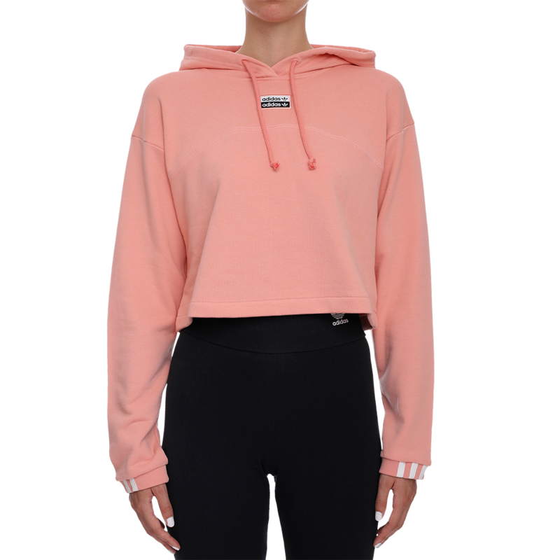 Ženski duks adidas CROPPED HOODIE