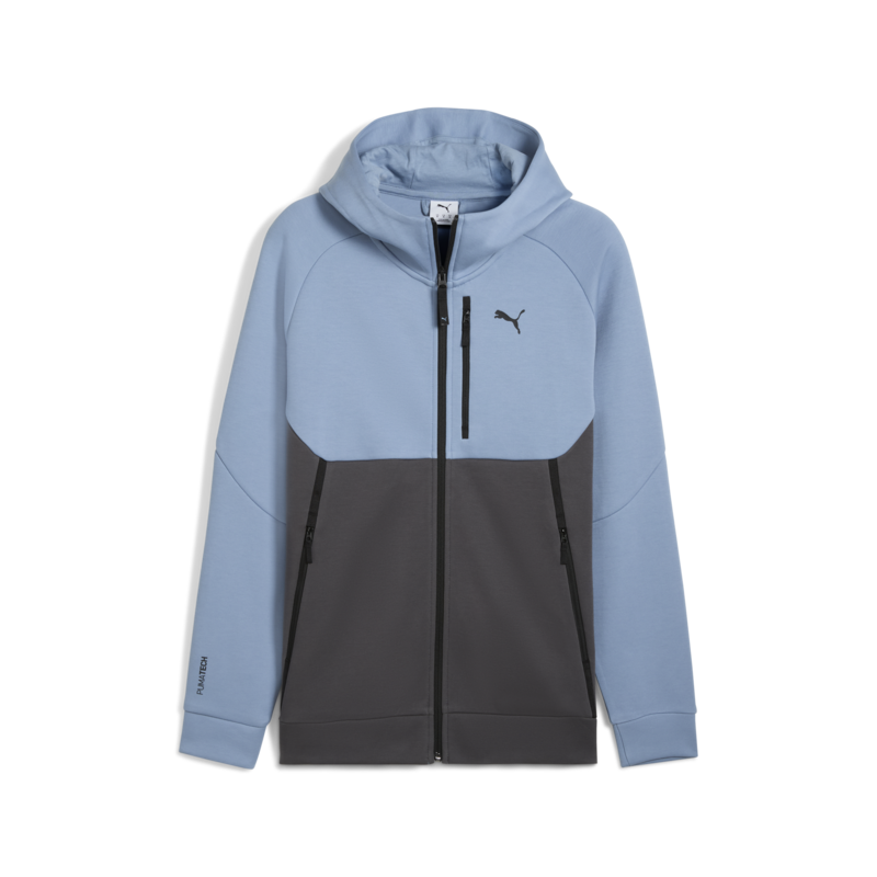 Muški duks sa zipom i kapuljačom Puma Tech full-zip hoodie dk
