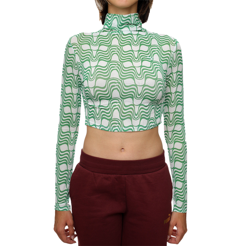 Ženski duks Puma Ice cat see through longsleeve