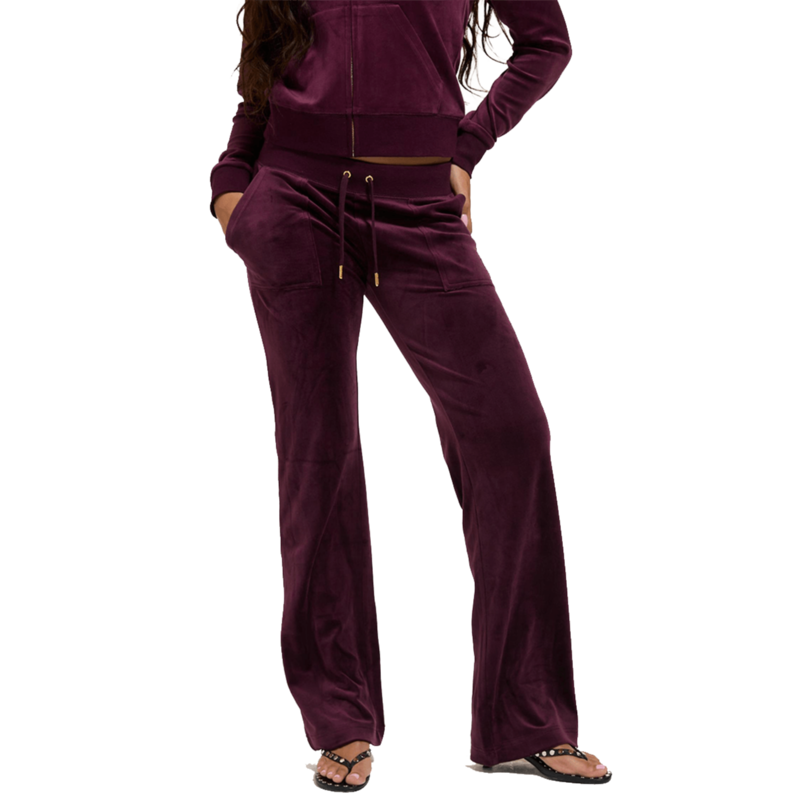 Ženska trenerka donji deo Juicy Del Ray trackpant gold