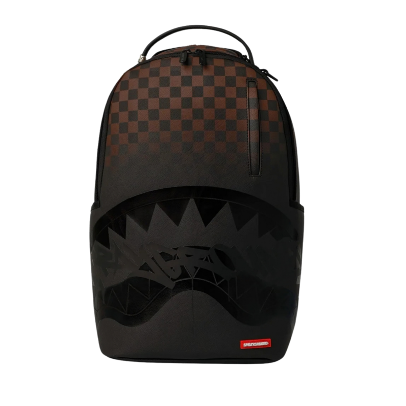 Unisex ranac Sprayground brown check ghost drip backpack