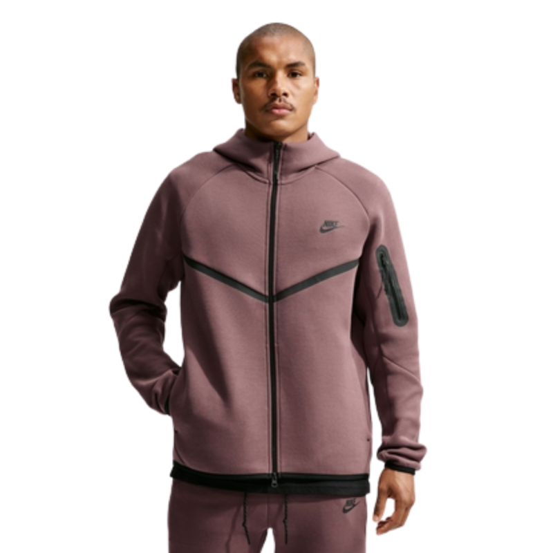 Muški duks sa zipom i kapuljačom Nike M nk tch flc fz wr hoodie
