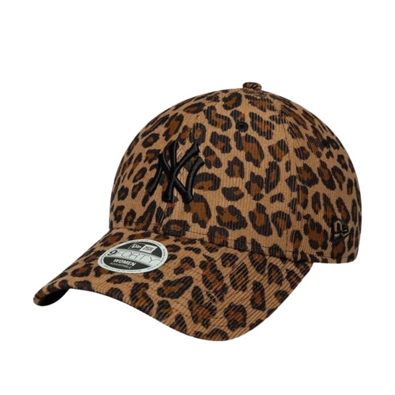 Ženski kačket New Era female leopard cord 9forty®