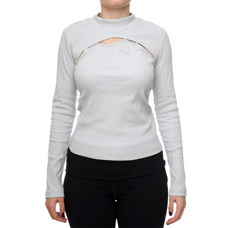 Ženski duks Puma Dare to midnight motion cutout tee ls