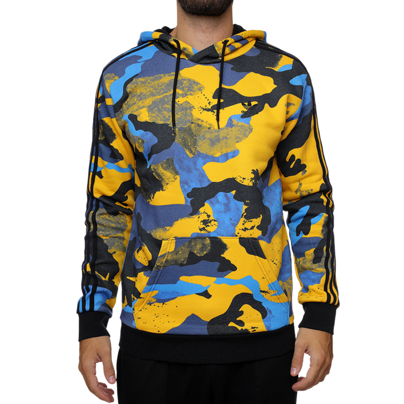 Muški duks adidas CAMO AOP HOODIE