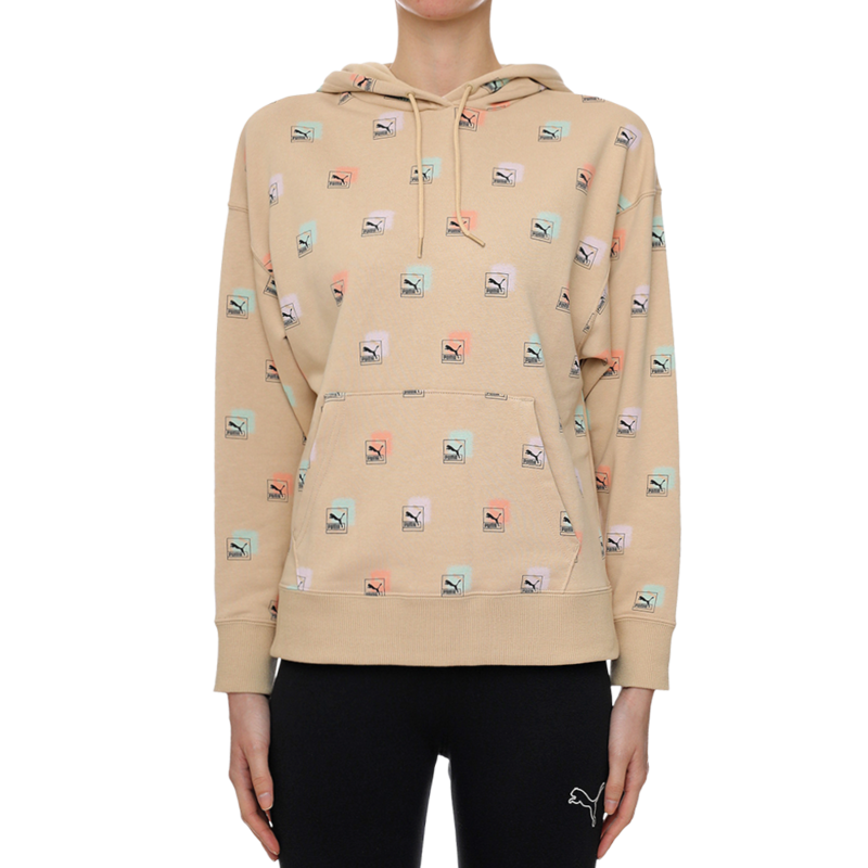 Ženski duks Puma BRAND LOVE AOP HOODIE TR