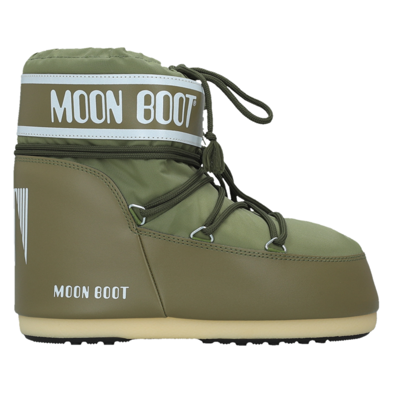 Unisex čizme Moon Boot Icon low nylon khaki