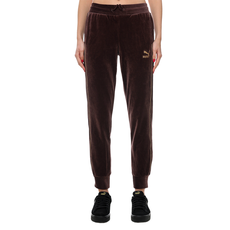 Ženska trenerka donji deo Puma Iconic T7 Velour Pants