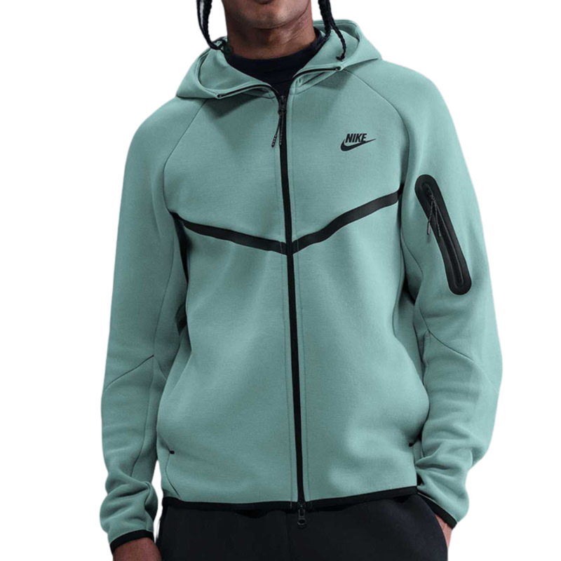 Muški duks sa zipom i kapuljačom Nike M nk tch flc fz wr hoodie