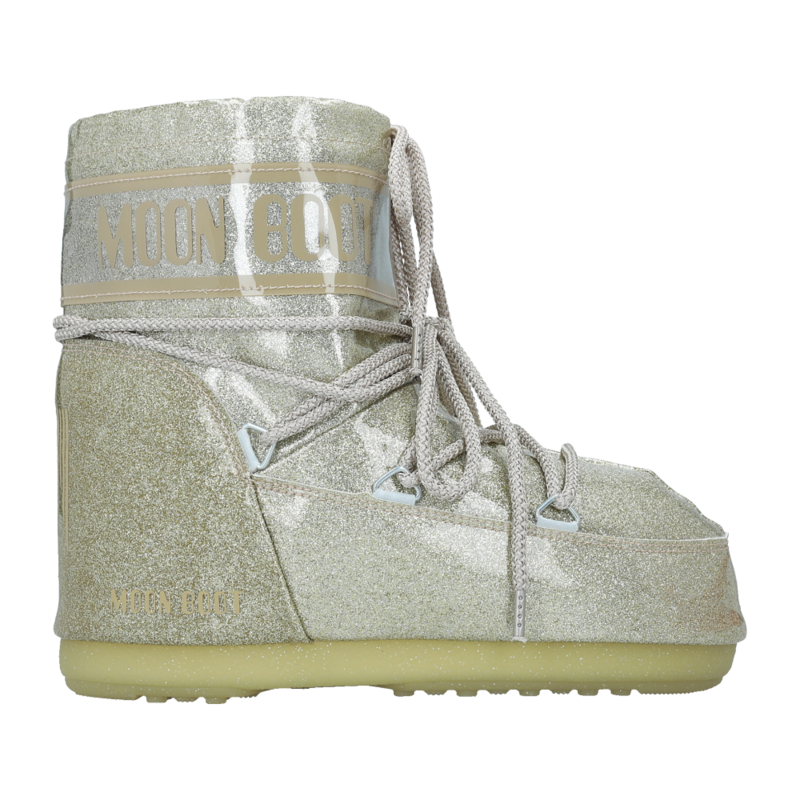 Ženske čizme Moon Boot Icon low glitter gold