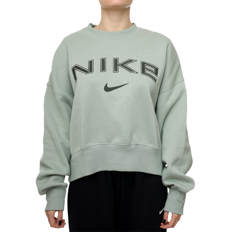 Ženski duks Nike W nsw phnx flc oos logo crew