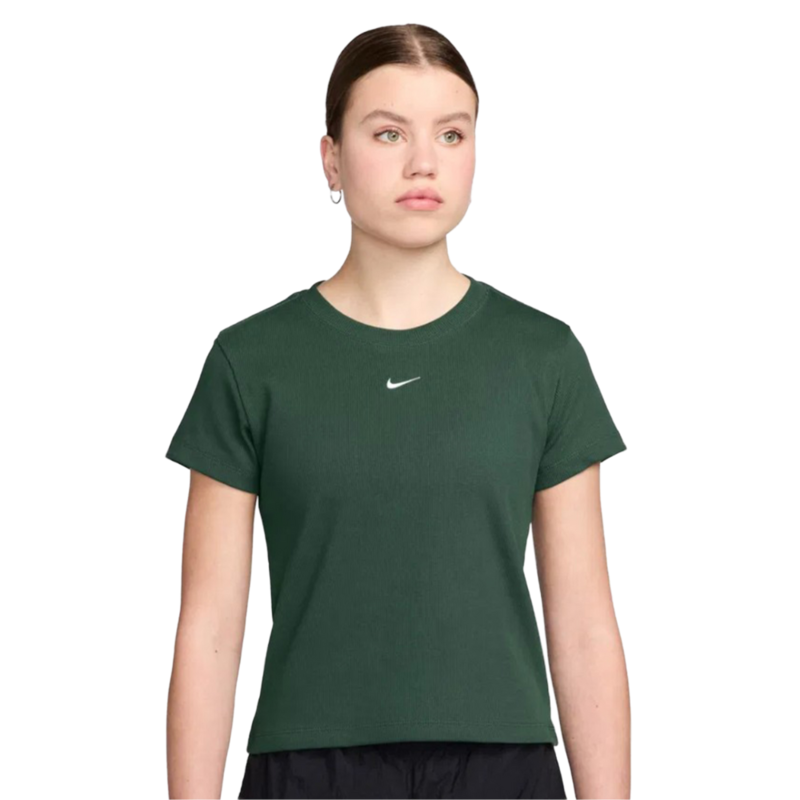 Ženska majica Nike W nsw rib tght ss tee