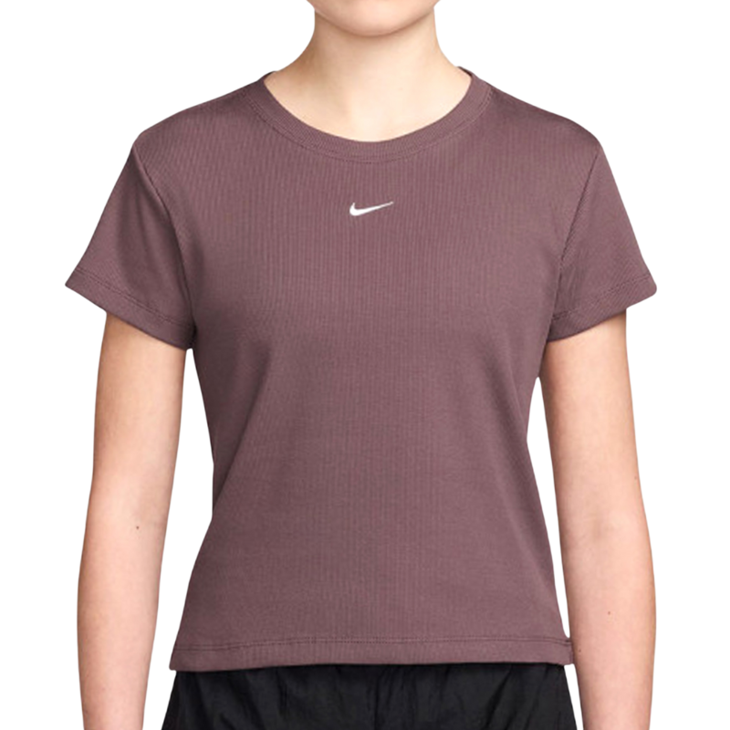 Ženska majica Nike W nsw rib tght ss tee