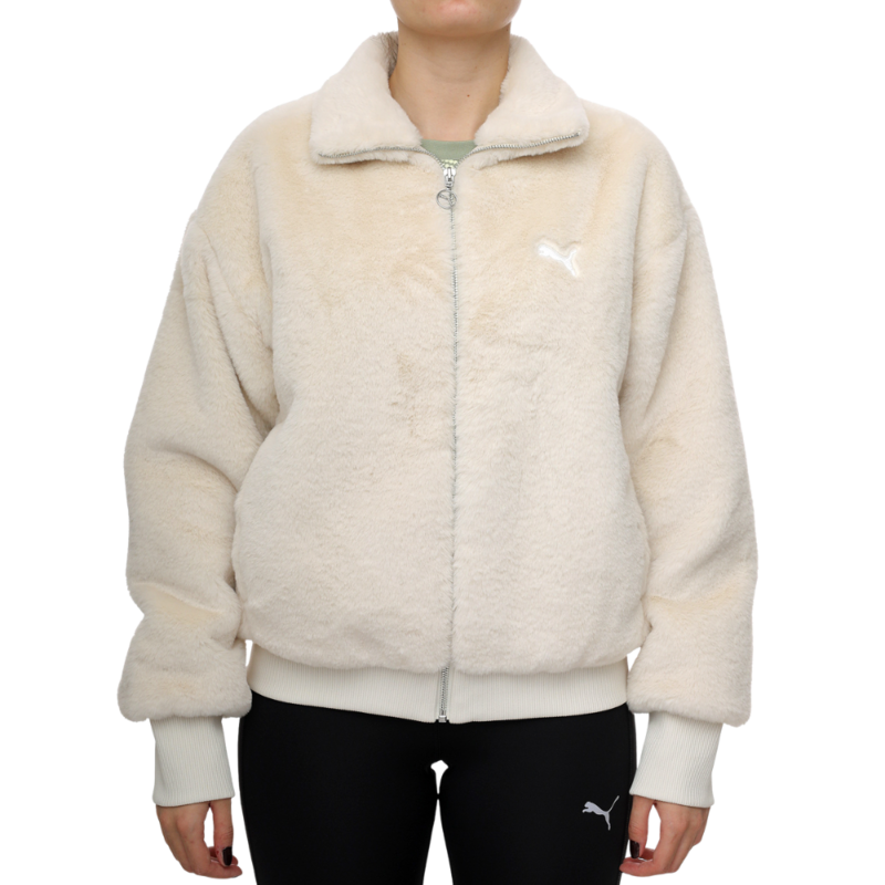 Ženska zimska jakna Puma Wardrobe ess soft fleece jacket