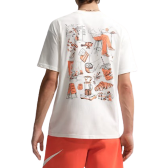 Muška majica Nike U nsw tee lse cafe swoosh illo