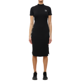 Ženska haljina Puma CLASSICS Ribbed Dress