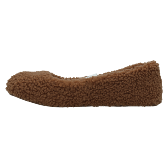 Ženske baletanke Mb Shearling ballerina cognac