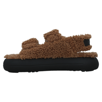 Ženske sandale Mb Shearling sandal cognac