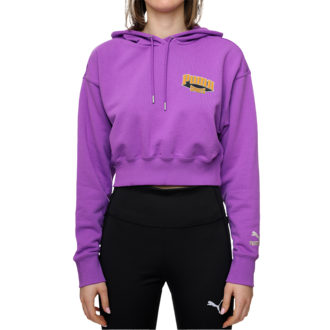 Ženski duks Puma Team for the fanbase cropped hoodie tr