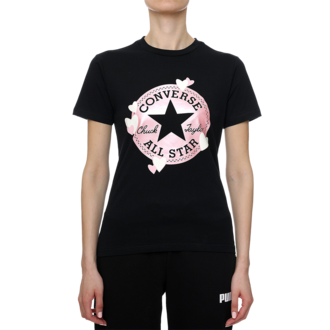 Ženska majica Converse Radiating Love Ss Slim Graphic Tee
