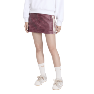 Ženska suknja adidas Pleather sk maroon