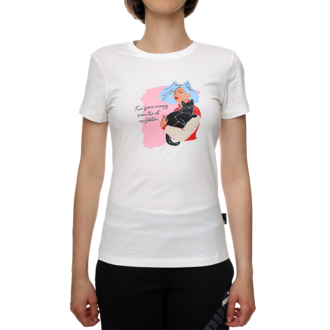 Ženska majica Puma Graphics positive vibe tee