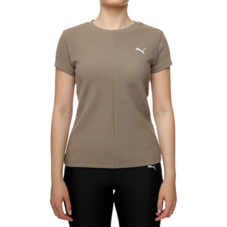 ŽENSKA MAJICA PUMA WARDROBE ESS RIBBED SLIM TEE