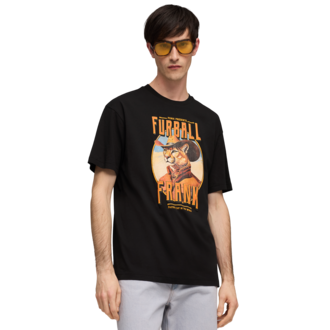 Muška majica Puma Graphic cat cowboy relaxed tee