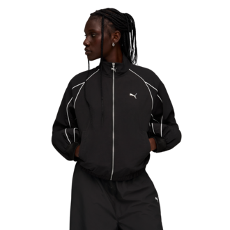 Ženski duks Puma T7 balloon sleeve piping relaxed woven track jacket