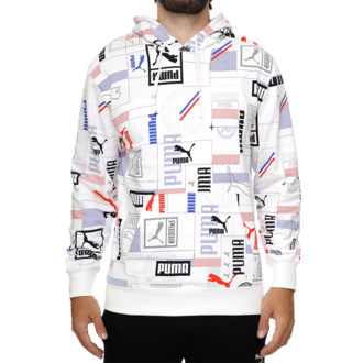 Muški duks Puma CLASSICS GEN. AOP Hoodie TR