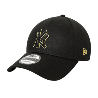 Unisex kačket New Era Metallic outline 9forty neyyan blkmtg