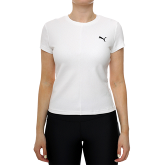 Ženska majica Puma Wardrobe ess ribbed slim tee