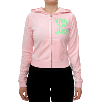 Ženski duks sa zipom i kapuljačom Juicy robyn viva h