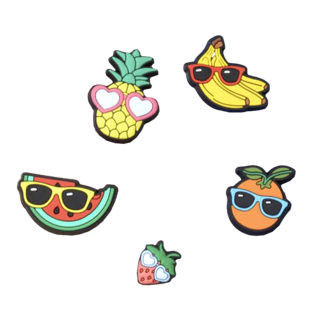 Unisex set Crocs Cute fruit with sunnies 5 pack