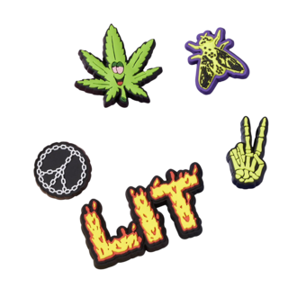 Unisex set Crocs Its lit 5 pack