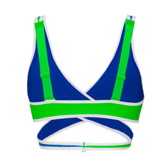 Ženski kupaći gornji deo Puma Swim women contour plunge top 1p