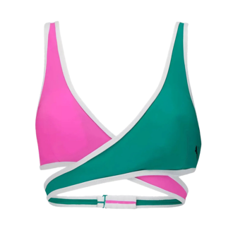 Ženski kupaći gornji deo Puma Swim women contour plunge top 1p