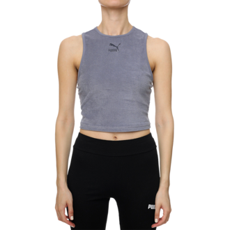 Ženska majica Puma CLASSICS Toweling Crop Top