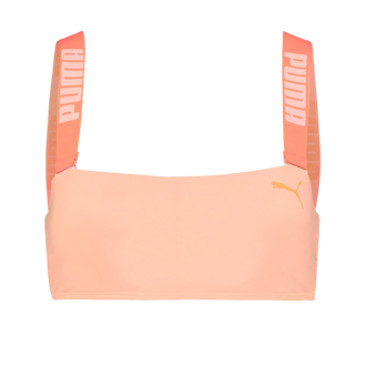 Ženski kupaći gornji deo Puma SWIM WOMEN BANDEAU TOP 1P
