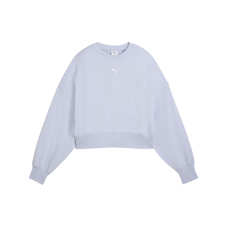 Ženski duks Puma Wardrobe ess over-oversized crew tr