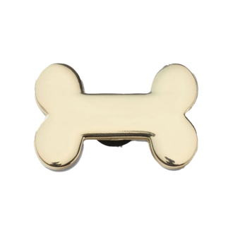 Unisex bedž Crocs Gold dog bone