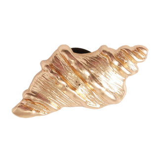Unisex bedž Crocs Gold sea shell
