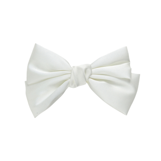 Unisex bedž Crocs Oversized regal white bow