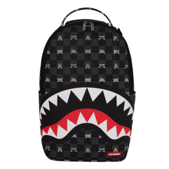 Unisex ranac Sprayground Gray peeking character check backpack