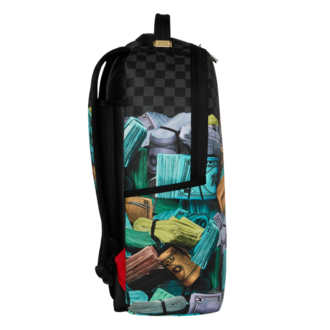Unisex ranac Sprayground Monopoly money stacks backpack