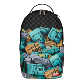 Unisex ranac Sprayground Monopoly money stacks backpack