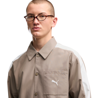 Muška košulja Puma T7 relaxed woven overshirt
