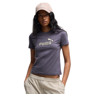 Ženska majica Puma Ess elevated no.1 logo slim short tee