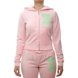 Ženski duks sa zipom i kapuljačom Juicy robyn viva h